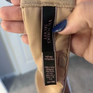 Victoria's Secret very sexy push up strapless Bra in Beige - 38D